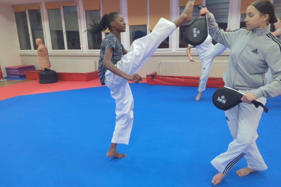 Sportifs du pôle Taekwondo