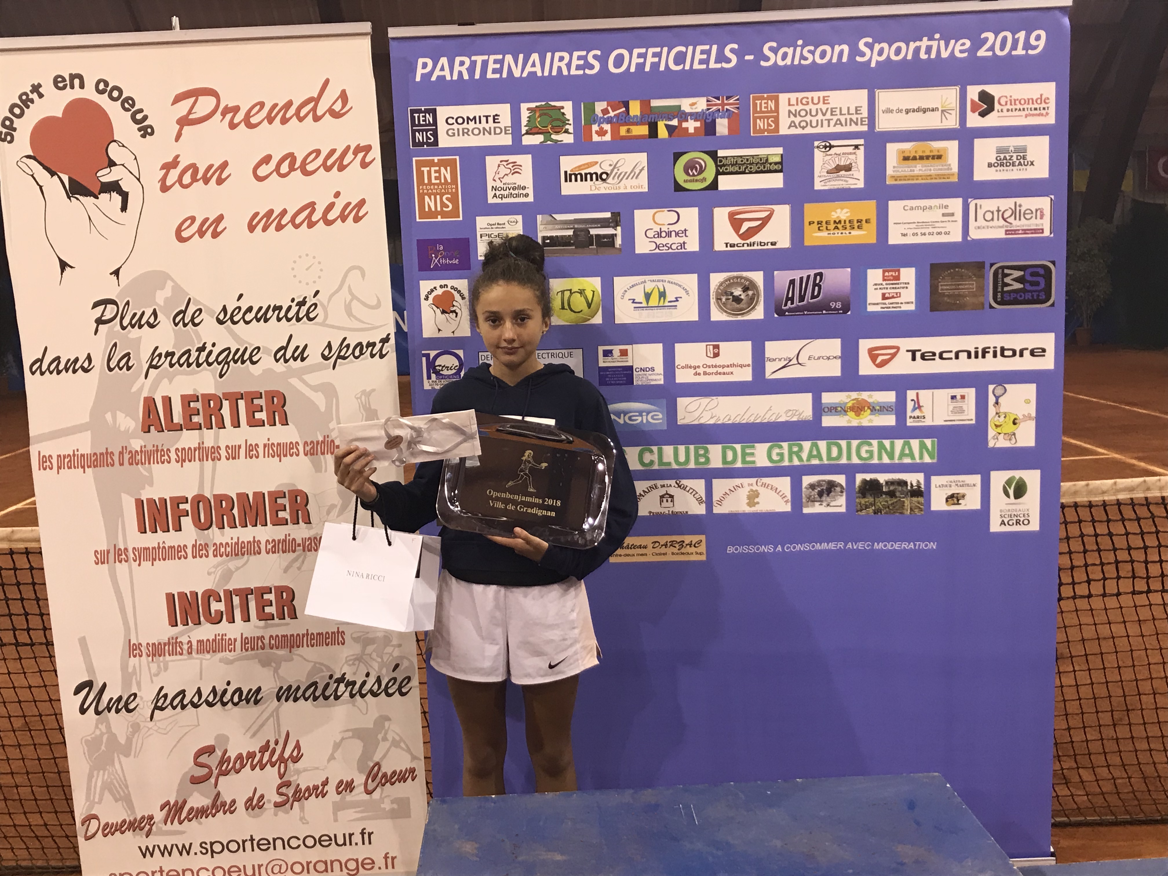 Tournoi Tennis Europe de Gradignan