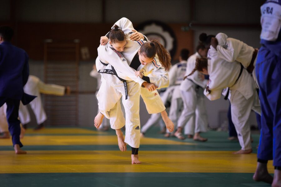Judo combat