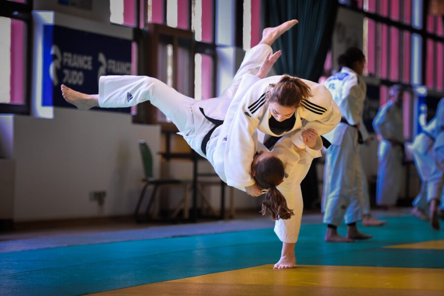 Image deux judokates