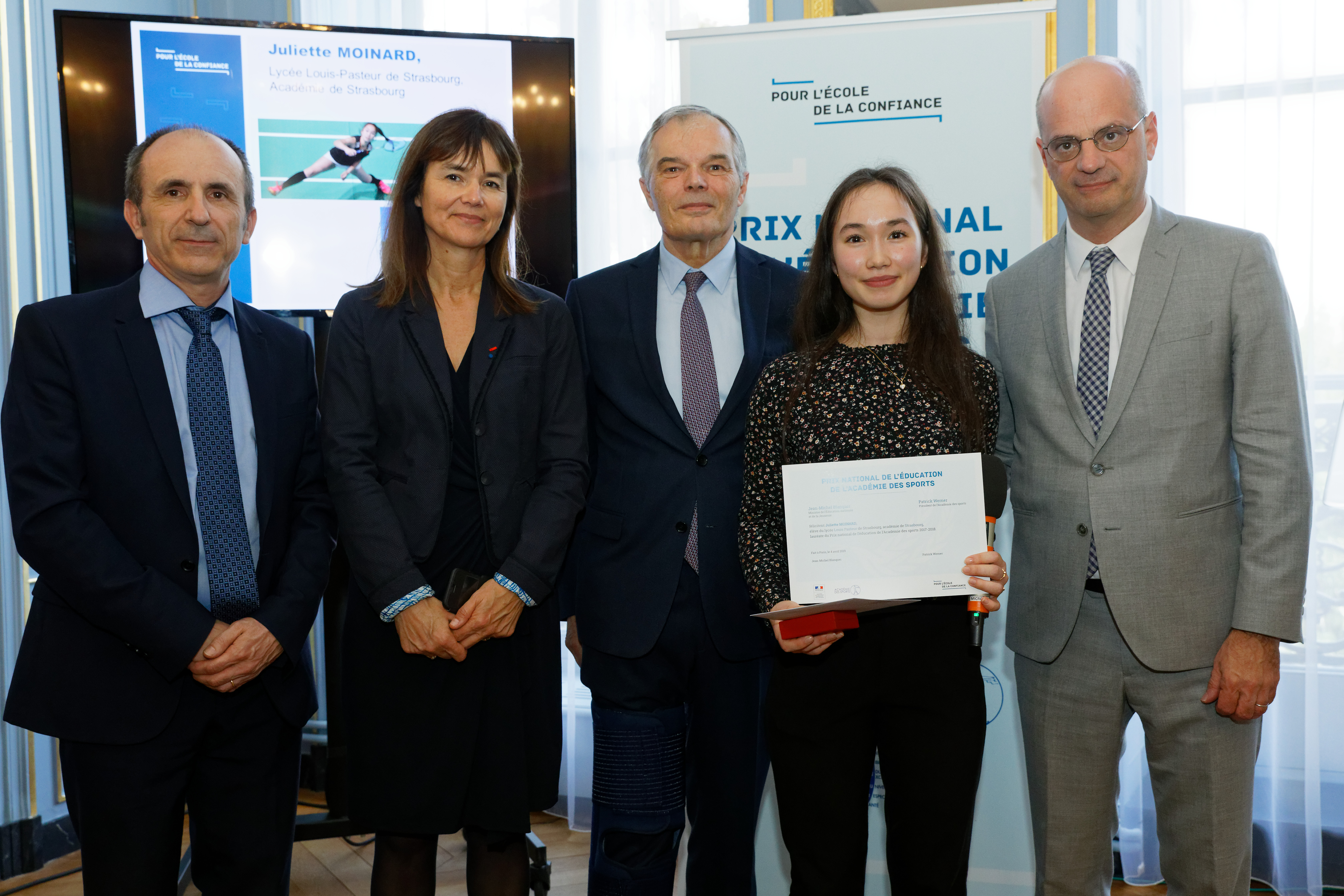 Remise du prix national de l’éducation